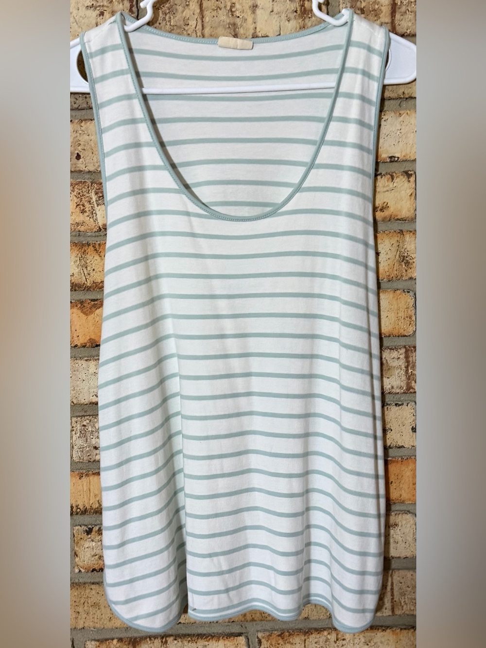LAKE stripe PJ tank top L